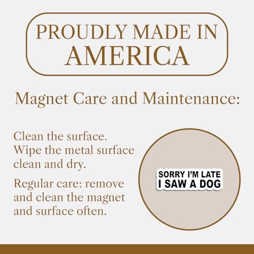 Imán decorativo para amantes de perros de 5.5 pulgadas miniatura 7