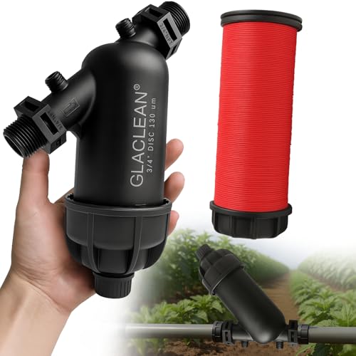 3/4 Inch Drip Irrigation Y-Filter with 120 Mesh Filter and NPT Male Thread &ndash; Ideal for Garden...