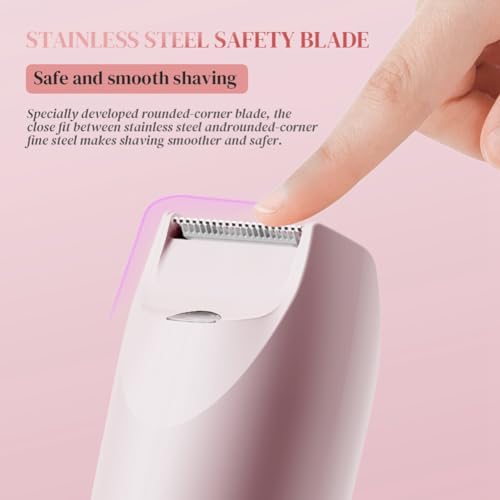 Afeitadora genital impermeable e indolora para depilación corporal completa 7