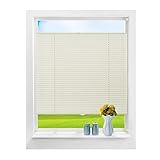 TIPPS FÜR BESTELLGRÖßE: Messen Sie die Breite der Glasscheibe und die Höhe des Fensterflügels, um die Bestellgröße zu ermitteln. Sie können jeweils 2 cm an beiden Seiten zu der ermittelten Breite addieren, um die Scheibe völlig abzudecken. Als Beispiel: Die Glasbreite ist 56 cm. Addieren Sie 2 cm auf jeder Seite, bestellen Sie 60 cm. Bei Vermessung berücksichtigen Sie bitte die erhabenen Zubehörteile wie Fenstergriffe. Verfügbare Höhe: 100 / 130 / 220 cm, Breite: von 45 bis 120 cm.