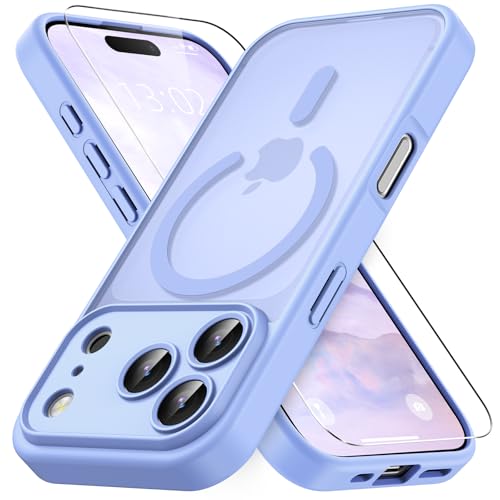 Coque iPhone 17 Pro compatible MagSafe Vansdon violet mat
