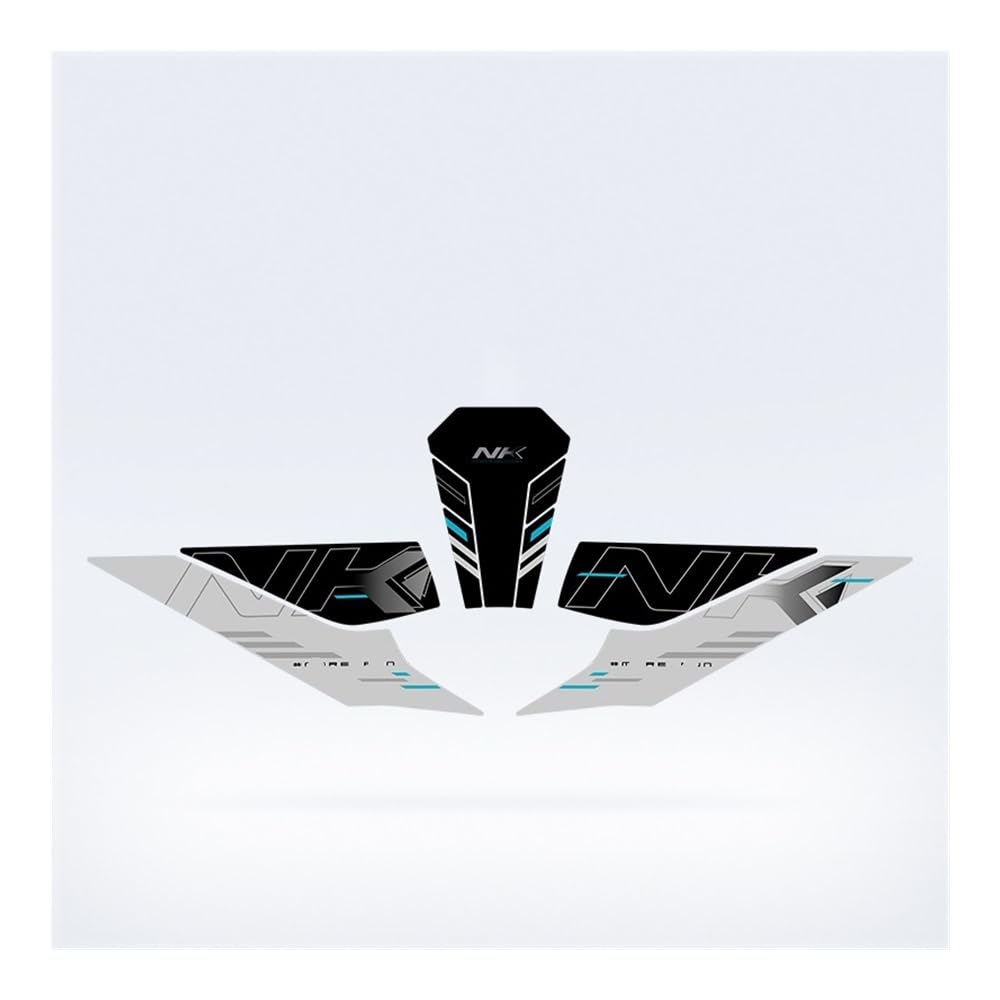 Autocollants de protection réservoir moto 675NK accessoire personnalisation