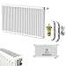 Produktbild Universalheizkörper Kompakt Ventilheizkörper 600x900 T22 & Halter & Ventil NEU