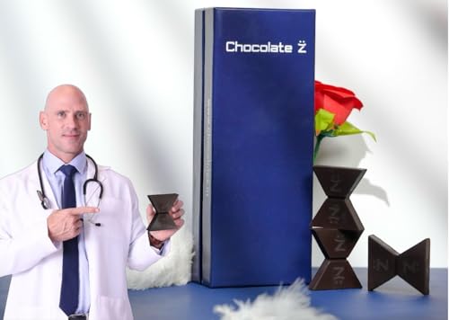 Image of chocolate Z InstaEats Intimate Dark Chocolate For Couples|ChocolateZ+ Stamina & Mood Boost|Best Chocolate Gift Box |Valentine Gift For Boyfriend & Girlfriend I Luxury Romance Chocolates,220 G