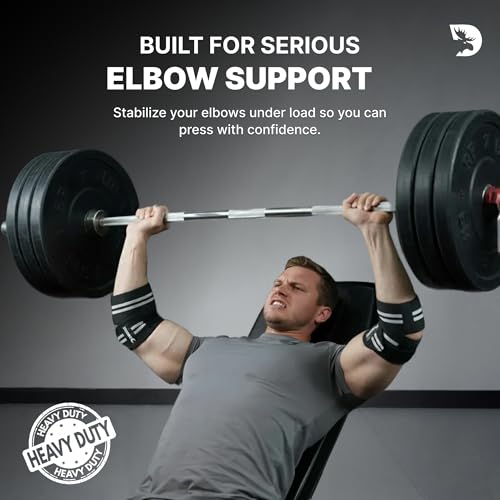 Coderas para levantamiento de pesas de 40 pulgadas DMoose Fitness par ajustable 2