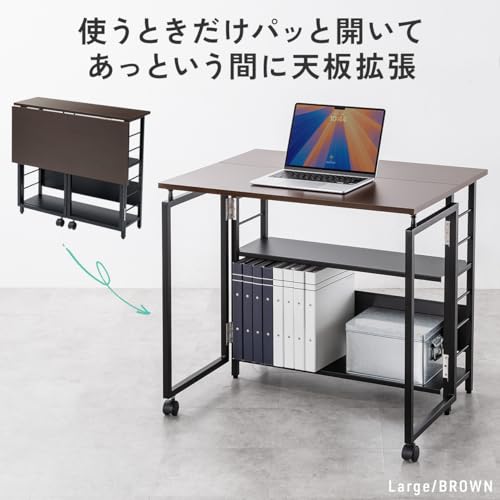Amazon.co.jp: サンワダイレクト: 折りたたみデスク