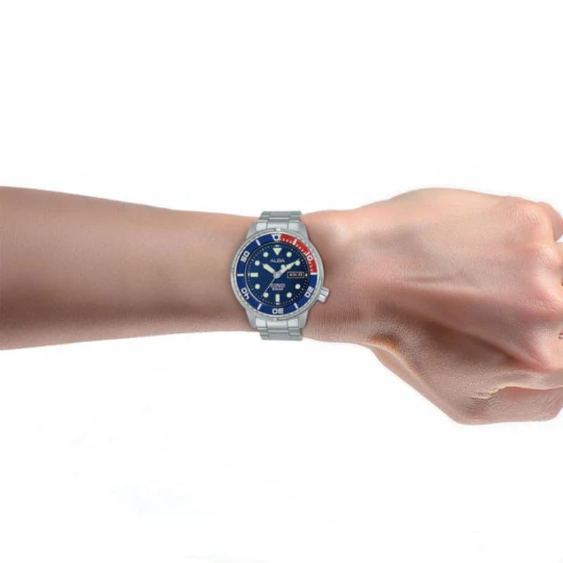 Image of Alba Active Pepsi Blue Men with Extra Strap Watch 43 mm Automatic AL4771X2