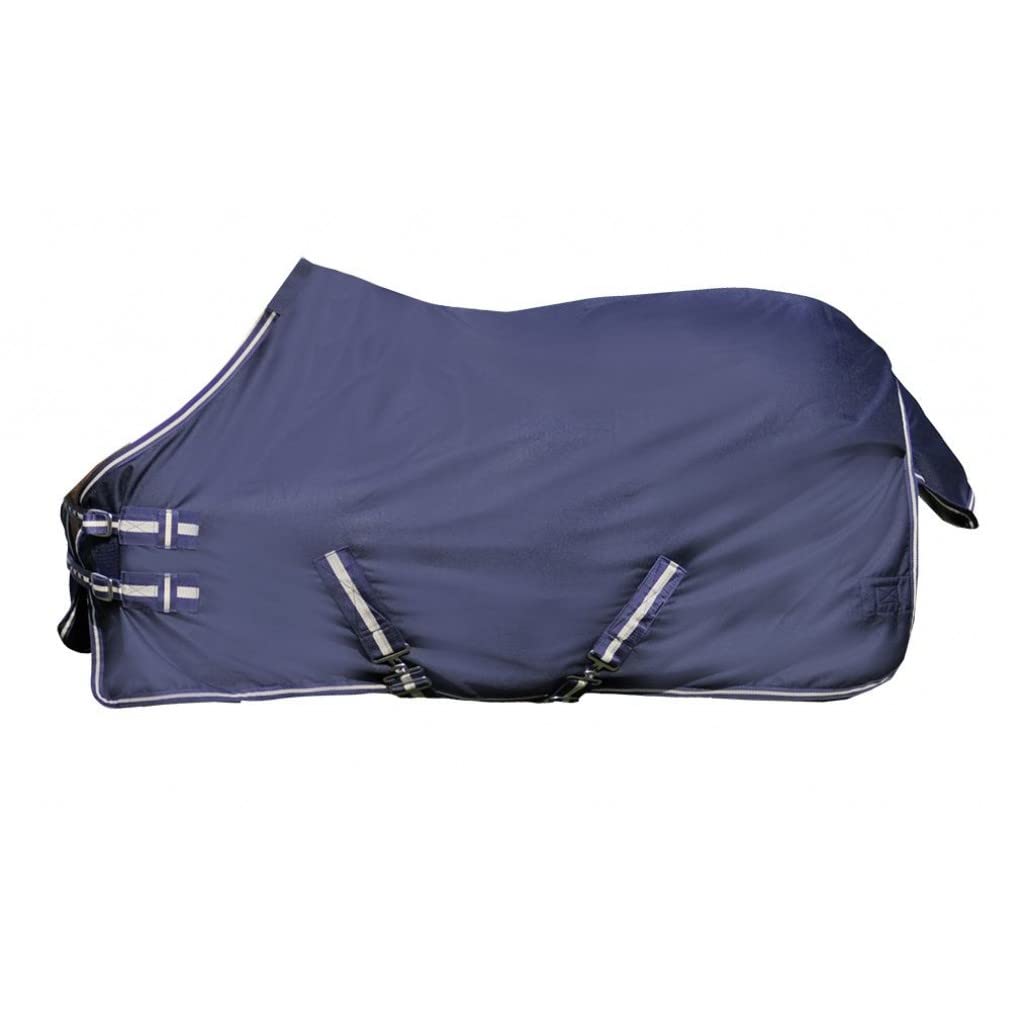 HKM Economic Winter Pferdedecke dunkelblau 75