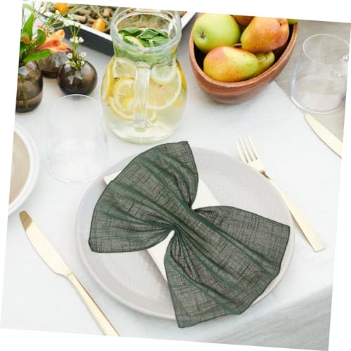 Servilletas reutilizables absorbentes para eventos y decoración de mesas de comedor 4