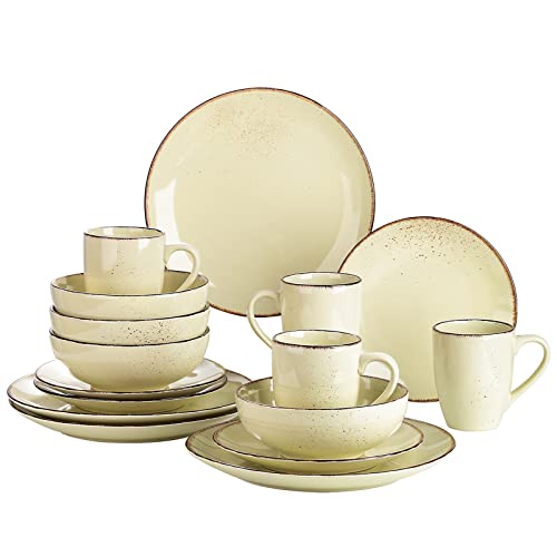 vancasso Navia Nature Dinner Set, Stoneware...