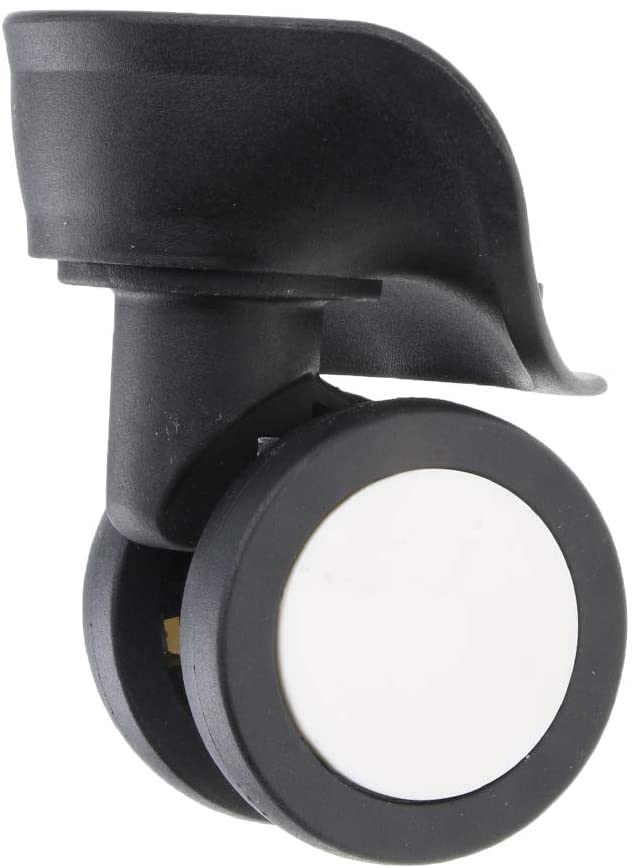 Spinner Caster,Swivel Wheels Replacement,2 Pieces A08# Suitcase Luggage Wheels Replacement Swivel Mute Casters for Trolley Black - Easy Installation