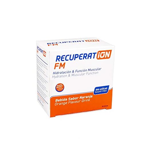 Recuperat-ion | Bebida Hipotónica | Remineralización Muscular | Recuperación de Fatiga | Para Personas con Problemas Musculares | Fórmula Única a Base de 5 Iones | Problemas Articulares (20 Sobres)