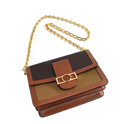 Image of jiesinlov Purse Chain Strap for Handbag Gold Chains Shoulder Bag Strap Replacement,with Metal Buckles (E 23.6in)