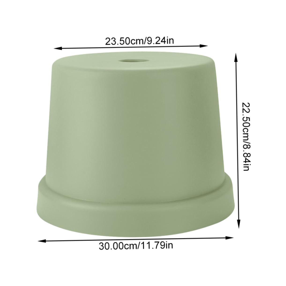 CONGARTENO Slip Step Stool Small Sitting Stool for Lightweight Plastic Footstool Portable Design for Home and Bathroom Easy to Carry and Stackable