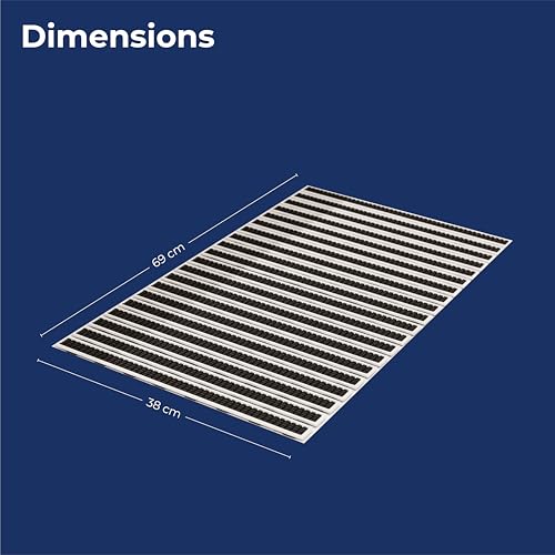 Image of Lifelong Bathmat for Home | Anti-Skid Bathroom Mat, Water Resistant Non-Slip Floor Mat for Bathroom, DIY Customisable Size Mat for Kitchen, Quick Drying Foot Mat, Silicone Suction Cup for Strong Grip