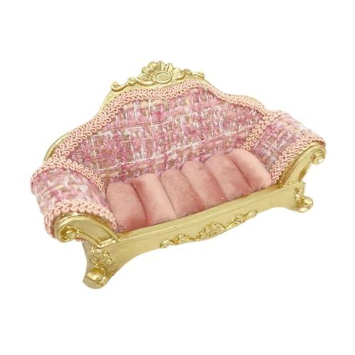 Baoblaze Expositor de Joyas Elegante y fácil de Usar para sofá, para niñas y Mujeres, Soporte para Anillos de Compromiso, para Tienda y Venta.