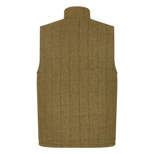 Miniatura 5 de Walker And Hawkes - Barrington - Chaleco De Tweed Para Hombre - Inspirado En La Hípica Y La Caza - Salvia Claro - S