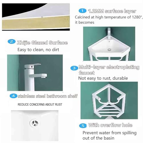 Lave main gain de place pour optimiser les petits WC et salles de bain - 7