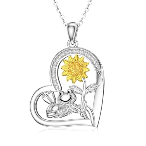 Pendentif grenouille argent sterling d'une finition remarquable