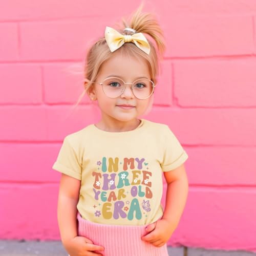 Image of Girls Birthday Shirt 2nd 3rd 4th 5th 6th Girls B-Day Outfits Mermaid Theme Cotton Short Sleeve Tee Tops