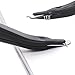 ZZTX 3 PCS Professional Magnetic Staple Remover Puller Staples Remover Staple Removal Tool for School Office Home Black