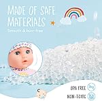Toy Choi's 16 Inch Baby Doll with Different Sounds and Accessories, Pink | Interactive Crying Talking Feeding Features, Soft Cotton Body, Preschool Toys for Girls, Pretend Play Gifts for Toddlers Kids