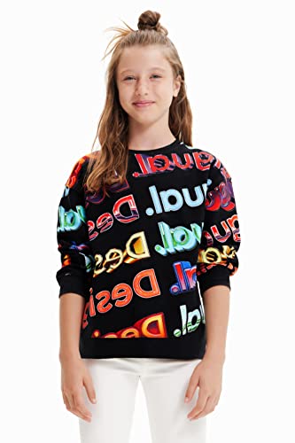 Desigual Little Boy's 3D Logo Sweatshirt3