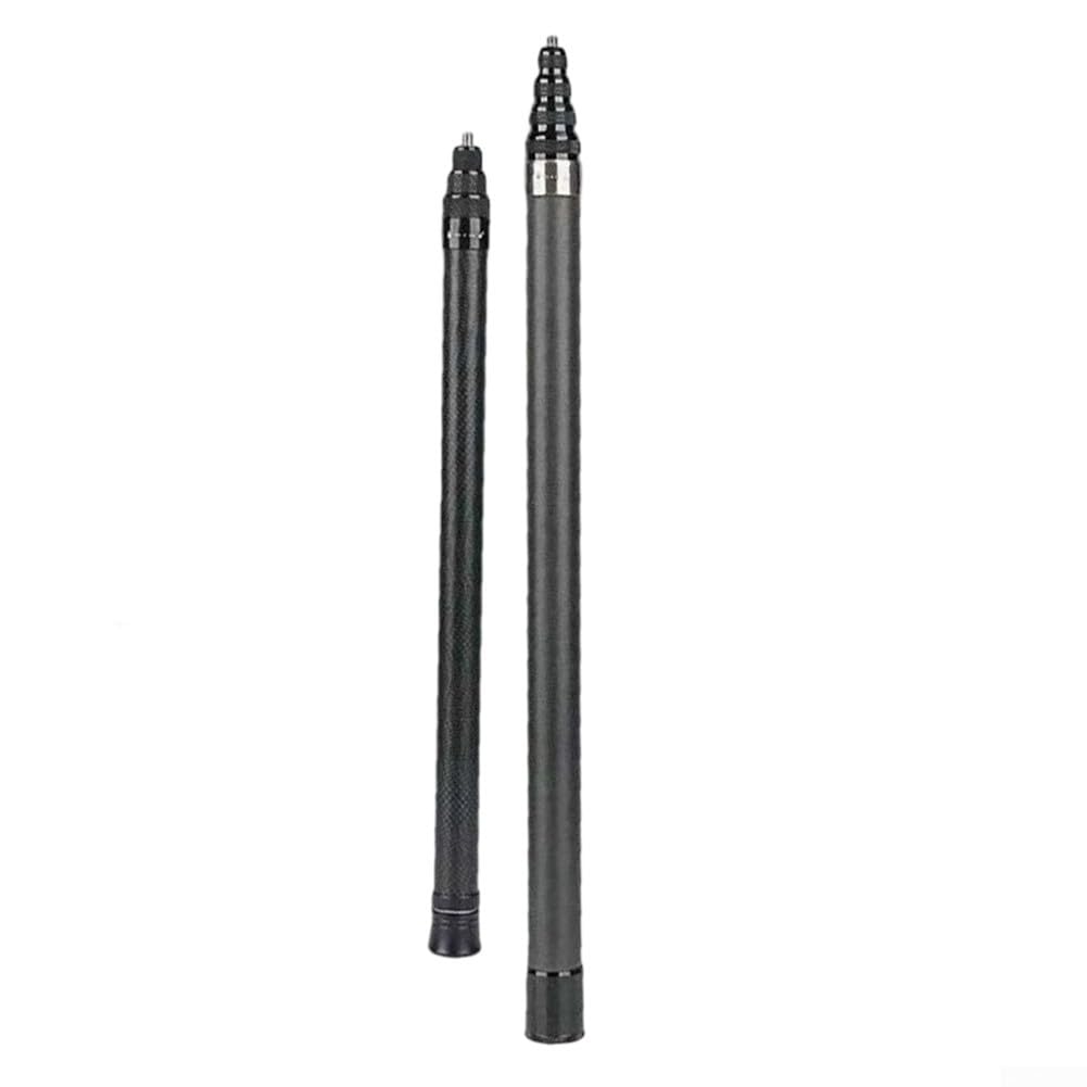 Selfie in Carbonio 1.5m per Insta360 per x4 Selfie in Carbonio(3 m 7-Section) | di carbonio leggera, estensione 1.5m, compatibile per insta360 per x4, ideale per selfie
