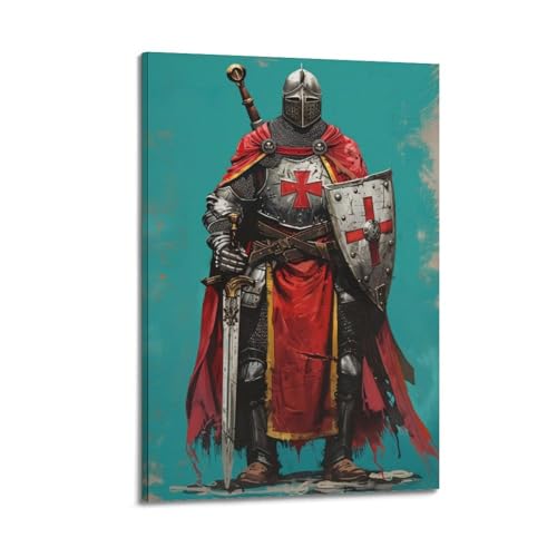 Poster catholique armure pour créer un coin prière apaisant dans la chambre