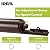 Ideal Security SK3015 Heavy Pneumatic Storm and Screen Door Closer with Torsion Bar, Brown