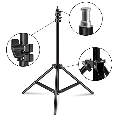 Image of Photography Softbox Lighting Kits 50x70CM Soft Box E27 Bulb Continuous Photography Light Photo Studio Equipment for Camera Shooting Video Recording
