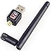 AC600 Mbps Dual Band 2.4/5Ghz Wireless USB WiFi Network Adapter w/Antenna 802.11