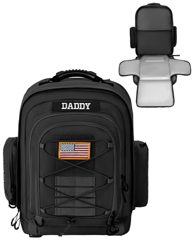 Kcross Tactical Diaper Bag For Men With Changing Pad cover