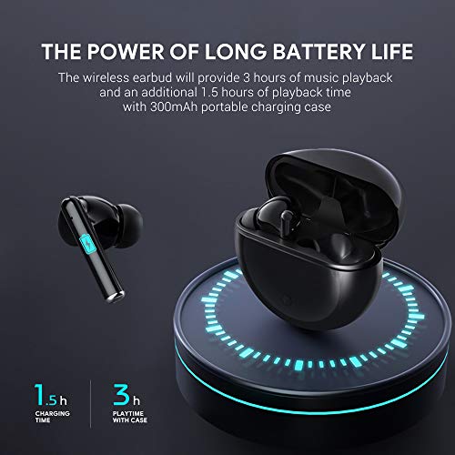 CRUA Earbuds Bluetooth Wireless with 