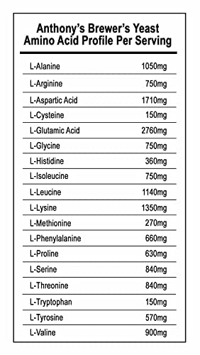 Anthony'S ANICEMOON Brewer'S Yeast, 1 Lb thumb #4