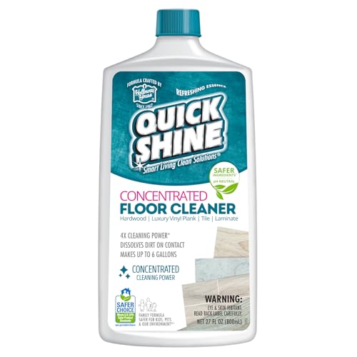 Quick Shine Multi Surface Concentrated Floor Cleaner 27oz Use on