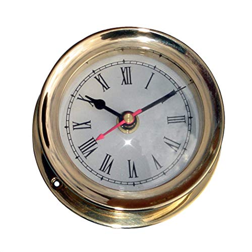 TG,LLC Treasure Gurus Vintage Style Solid Brass Chelsea Seth Thomas