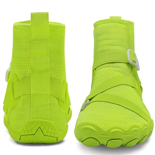 Image of UMANPOO Men Water Shoes Women Barefoot Slip on Sneakers Swim Aqua Beach Running Walking Hiking Cycling Non Slip High Top