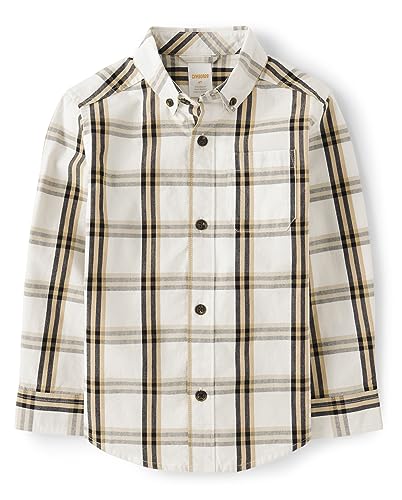 Image of Gymboree Boys' and Toddler Long Sleeve Button Up Shirt