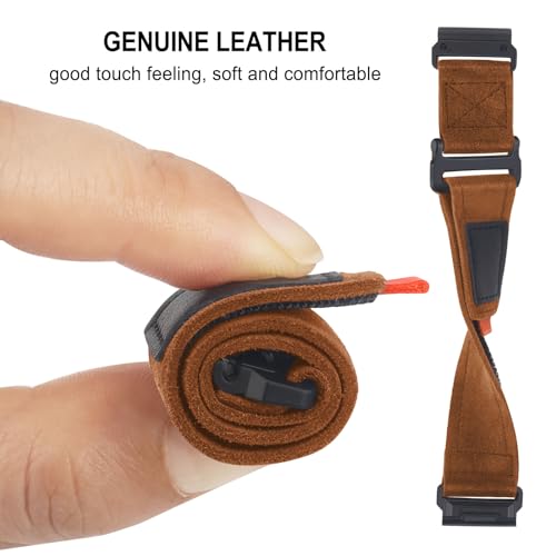 Correa de cuero 26mm para Garmin Fenix 8 y más miniatura 3