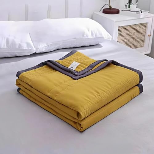 Couverture rafraîchissante coton lit léger anti-chaleur été - 5