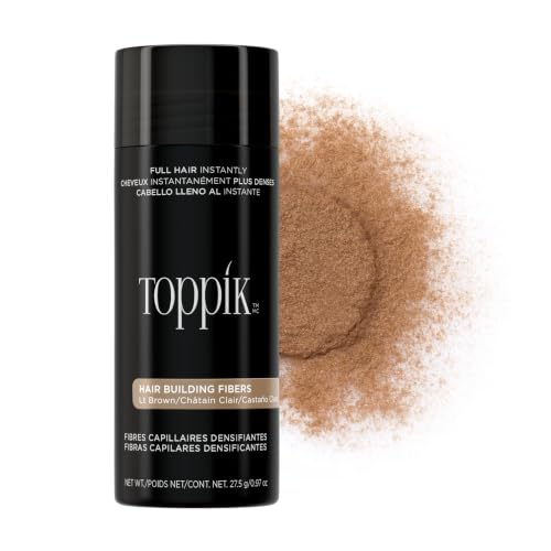 Image of Toppik Hair Building Fibers, Fill In Fine or Thinning Hair Instantly Thicker, Fuller Looking Hair 9 Shades,4 size options