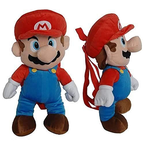 Super Mario Bros Mario Plush Mochila