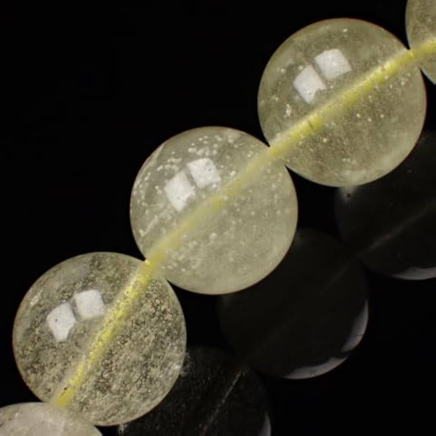 リビアンブレスレット　極希少 希少インパクトガラス】リビアングラスブレスレット10㎜ ［LGB