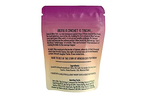 Variety Edible Flavored Cricket Snacks for Humans - USA Grown - Unique & Healthy Gourmet Snacks for Adults - High Protein, Low Carb, Low Calorie Dried Edible Bugs for People - 3 x .33 Oz