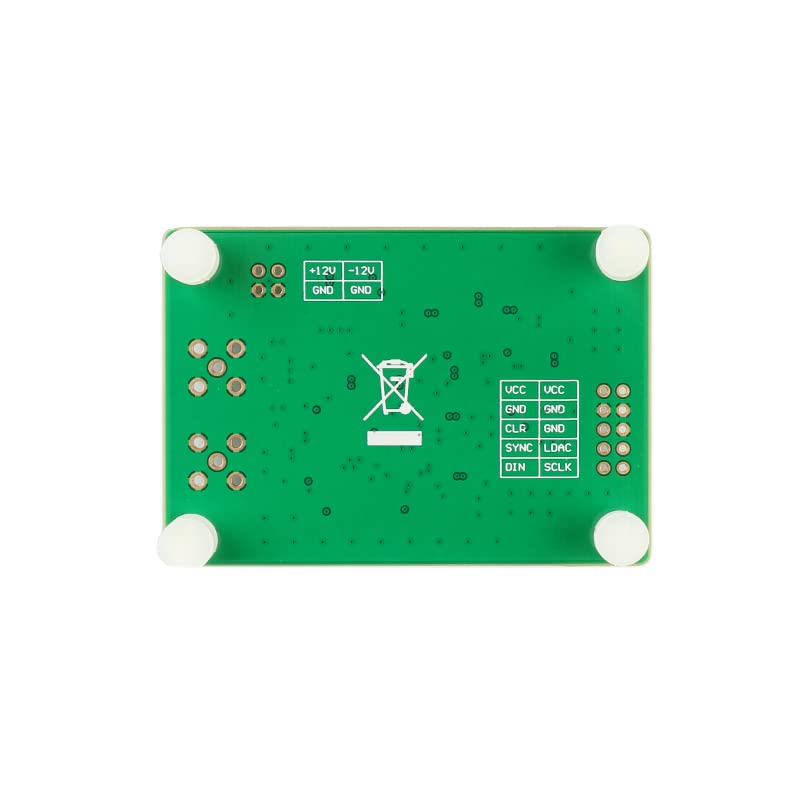 Miniatura 4 de DAC8563 Módulo de adquisición de datos DAC Salida bipolar única más o menos 10 V Amplitud de señal amplificador de deriva de 16 bits Suite