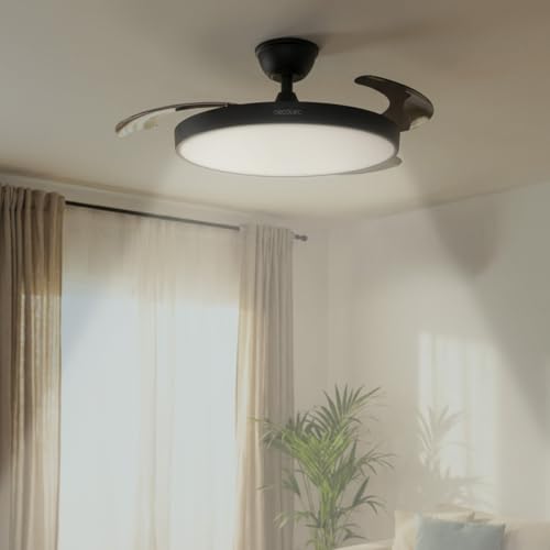 Ventilateur De Plafond Cecotec EnergySilence Aero 300 Air Invisible – 30W Moteur DC, 6 Vitesses, Télécommande - vue 8