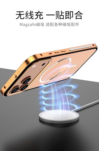 Coque iPhone 17 Pro Max magnétique cadre métal antichoc noir - 3