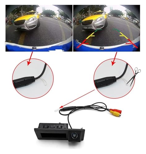 Caméra de recul HD pour Audi A4 B8 et A3 avec vision nocturne - 6