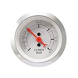 レトロ クラシックメーター ブースト計 2インチ PROSPORT（プロスポーツ） 52パイ ホワイト